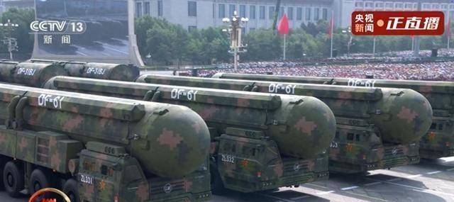 东风-61导弹亮相性能太夸张射程覆盖全球
